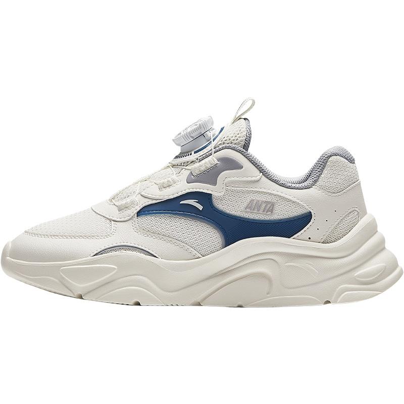 (GS) ANTA Running Series Sneakers White Blue Kids A312418801-1 EU 36