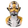 New Version of Fierce Tiger Headgear The Latex Mask of the Tiger Demon from Journey To the West Tricky and Scary Tricks At Bar Parties
