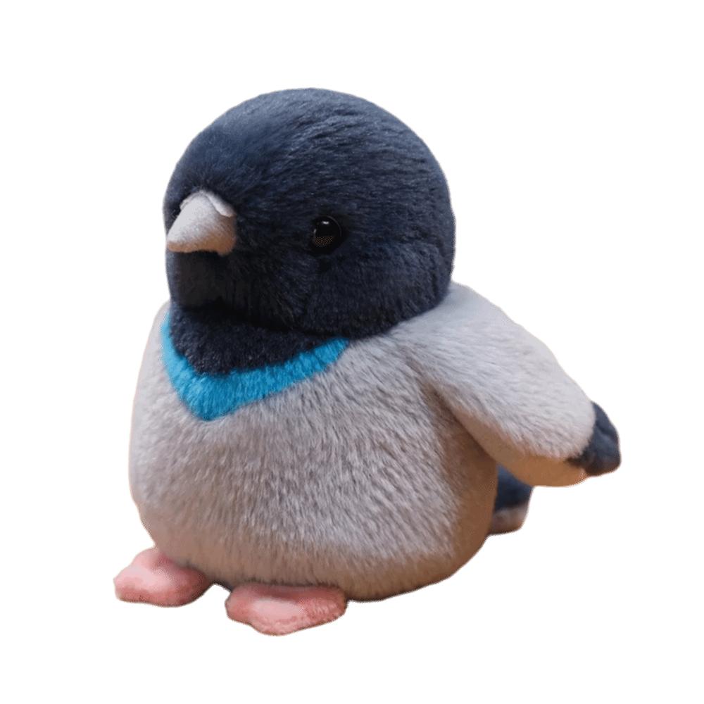 Shaking Sound Lifelike Bird Plush 12cm Size Realistic Bird Doll Stuffed Bird Doll  Christmas Gift