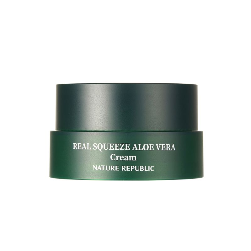 Nature Republic Real Squeeze Aloe Vera Cream – Moisturizing & Soothing Face Cream – 100ml