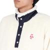 Outerwear Elmo Fleece Hurricane Top M [Chums] Men's Ivory/Navy