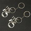 Bicycle Metal Beer Bottle Opener Cute Key Rings For Bike Lover Wedding Anniversary Party Gift Bike Keychain