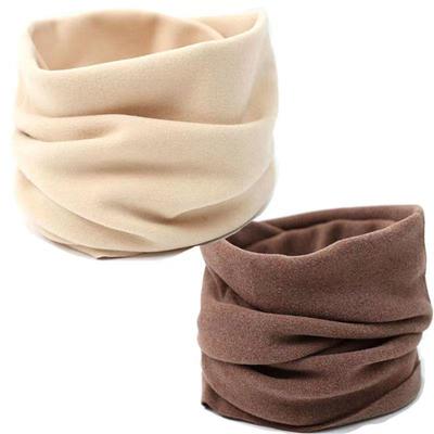 Plus Samt Verdickter Fleece Nackenwärmer: Winddichter, einfarbiger Schal für Herren & Damen - Warme Herbst- & Winterbekleidung