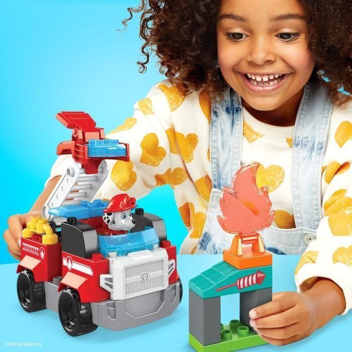 Mega Bloks - Coffret Pompier Pat' Patrouille - Briques de construction - Dès 3 ans