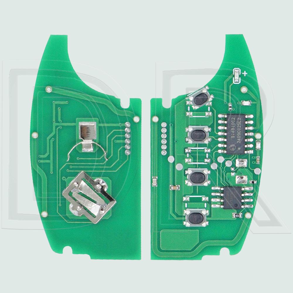 DR 95430-R1100 4A PCF7939MA Chip 433MHz FSK SY5AERGE04 Car Remote Key Fob For Hyundai HB20 2019 2020 2021 2022