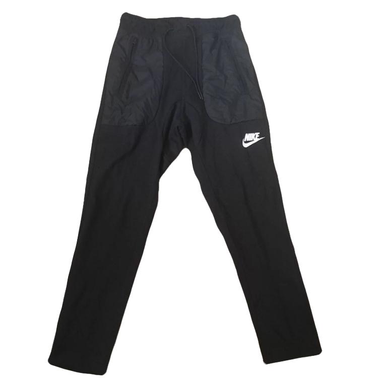 

Nike Casual Lace-Up Comfortable Mid-Waist Straight Leg Knit Sports Pants Men Pants 916626-010 M