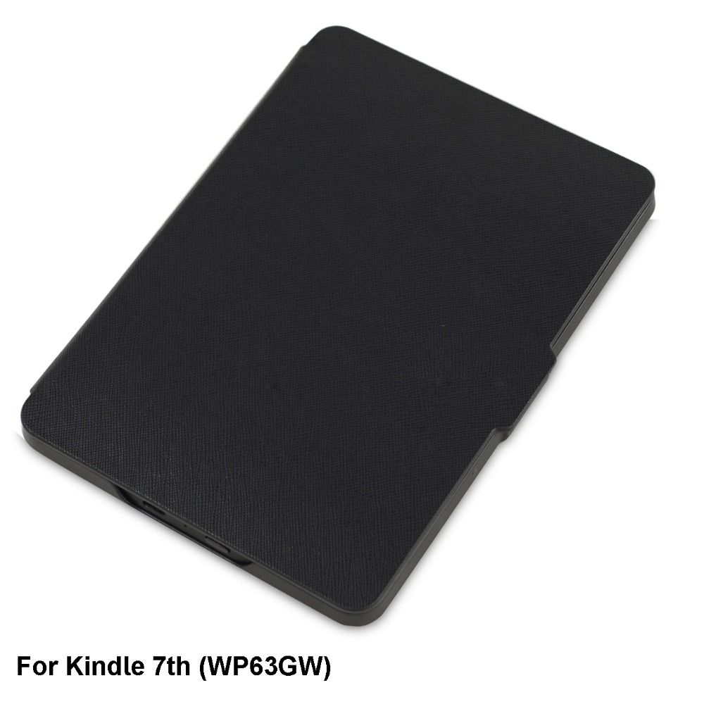 Auto Sleep/Wake 6 inch E-Reader Case Wear-resistant Protective Shell for 2014 Kindle 7th (WP63GW)