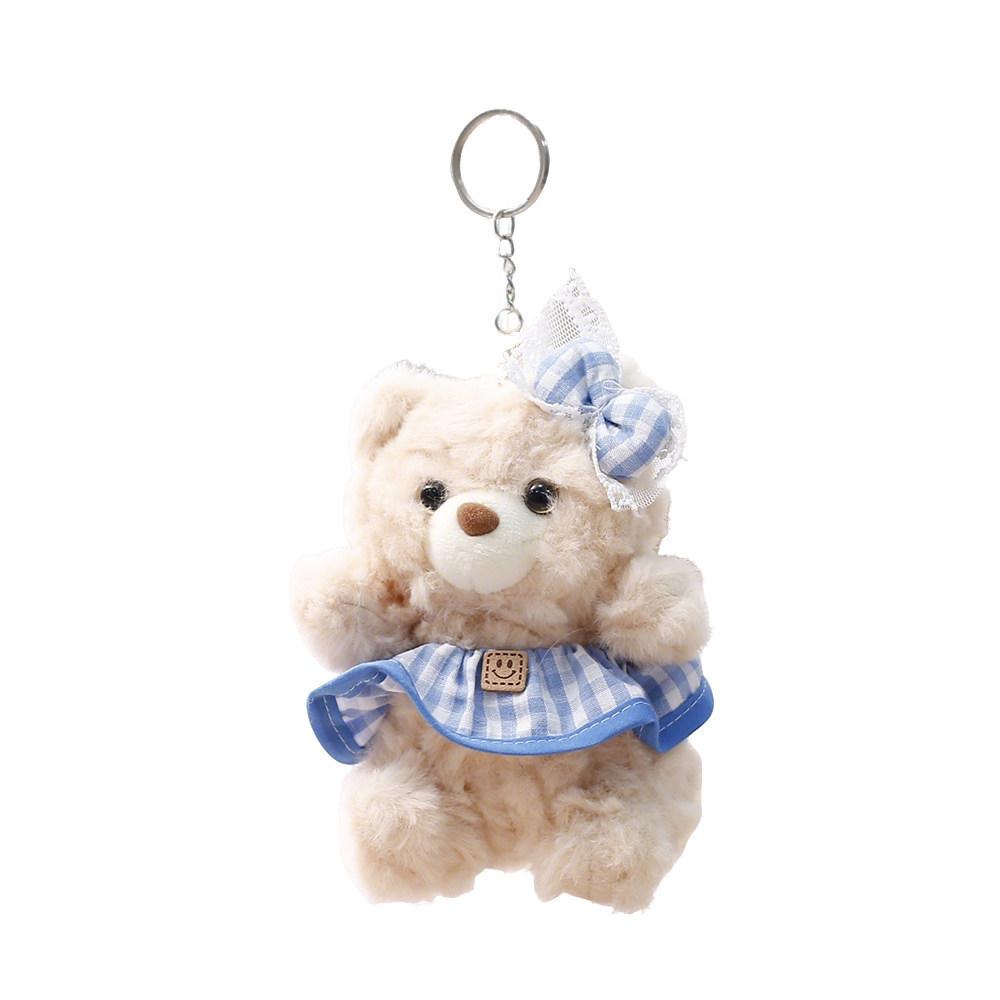Plush Bear Keychain Gift For Women With Soft Polyester Filling For Party Decor