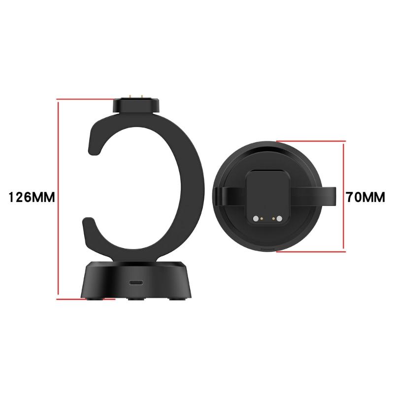 Magnetic Connector Wire USB A Charging Cord Rapid Power Delivery Smartwatch Accessory Travel Friendly for JrTrack 5