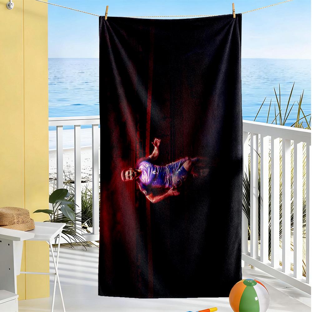 Borussia Dortmund's Star Player Beach Towel High Absorbency & Quick-Dry Comfortable Lightweight