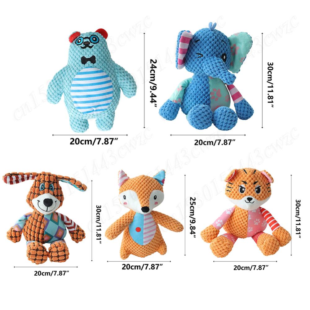 Pet Dog Toy for Small Medium and Large Dogs Dog Squeaky Toys Stuffed Animals Soft Plush Dog Toys Pet Puppy Toys Dog Chew Toy