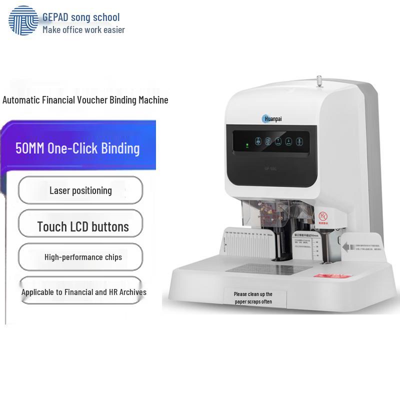 GEPAD GP-50G Automatic Financial Document Binding Machine