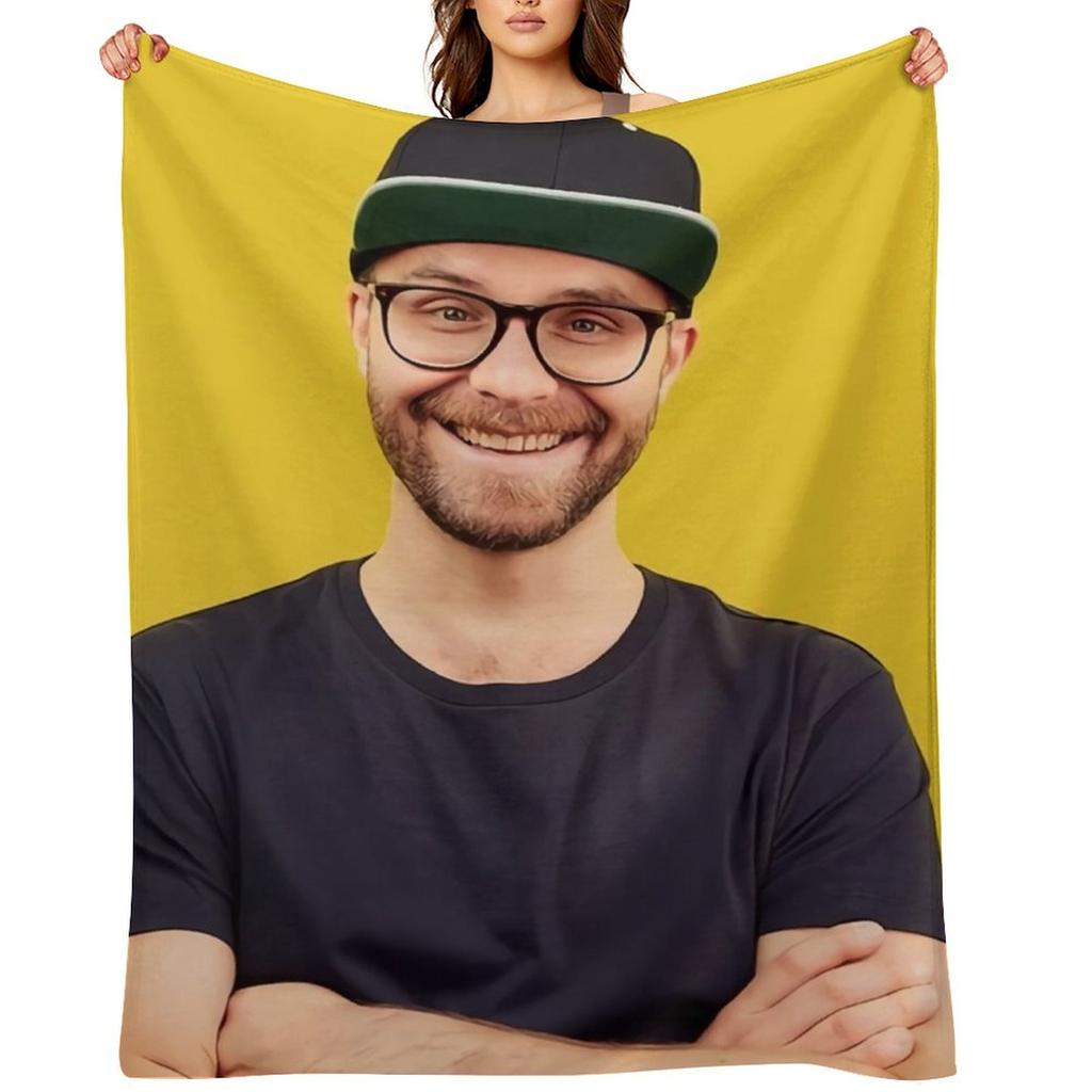 Mark Forster Style Throw Blanket Bed Fashionable Multi-Purpose Weighted bed plaid Blankets