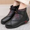 Cloth Shoes, Women's Cotton Shoes, Fleece and Thickened Anti-slip Casual Cotton Boots, Flat and Warm Shoes