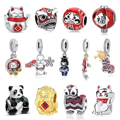 Fortune Cat Doll Charms DIY Bracelet & Bangle Accessories Original Design Women's Fashion Jewelry Making Supplies