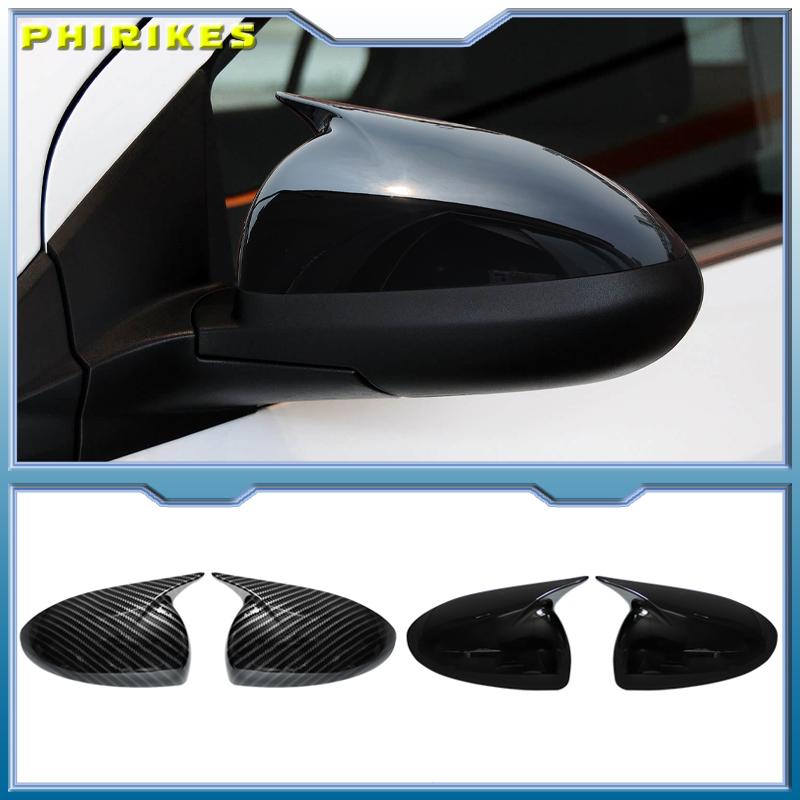 Car Rearview Side Mirror Cover Wing Cap Exterior Door Rear View Mirror Cover For Chevrolet Aveo Sonic 2011-2014 Car Accessorie
