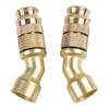 Adjustable Distance Garden Sprayer Brass Atomizers Set of 2 Pieces