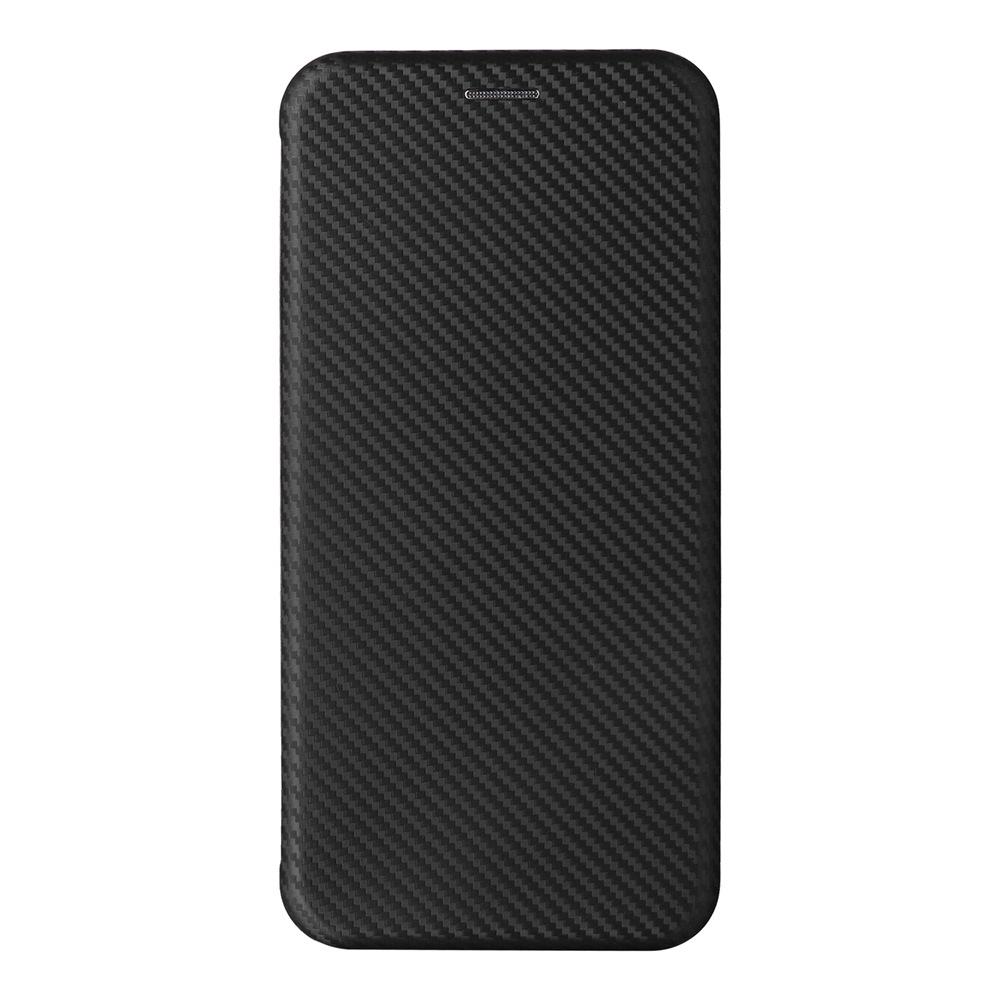 Samsung S24 Ultra Carbon Fiber Flip Leather Phone Case.