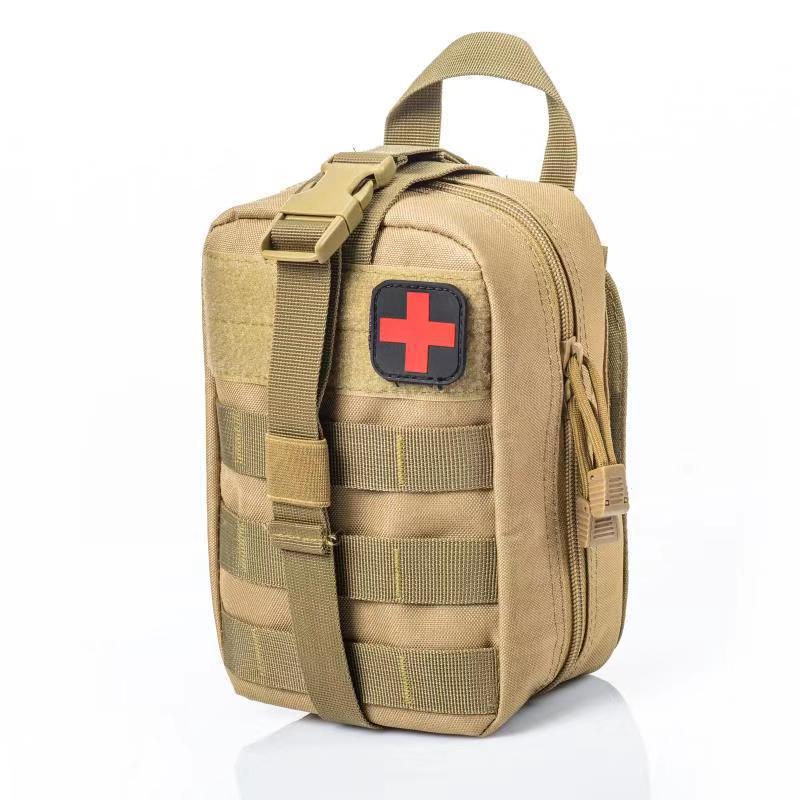 Camouflage Tactical Medical Waist Pack - Multifunctional Outdoor Survival Bag for Mountaineering