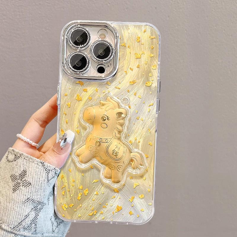 

Instant Money Hanging Chain for Apple 17 Pro Max Case and 14 Lens Film, Elegant Design iPhone 12 Pro