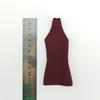 HAMRETHYPPZ 1/6 Scale Costume, 1/6 Scale Figure Clothes, Female, Sexy Dress, Sexy Miniskirt (Body, Head, Shoes, Etc. Not Included) (Dark Red)