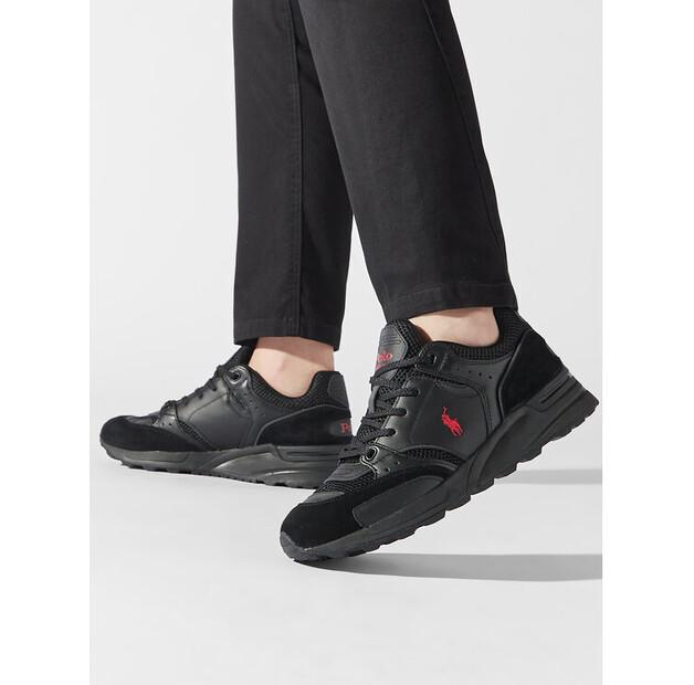 Мужские кроссовки Polo Ralph Lauren Trackstr 200 809906202001 чёрные