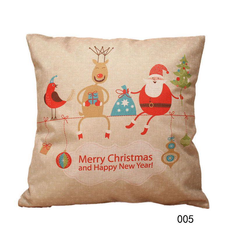 vintage christmas cushions