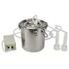 8L/5L/3L Sheep Cow Milking Machine Electric/pulse Milking Machine Milking Pump Stainless Steel Automatic Milking Breeding Tools