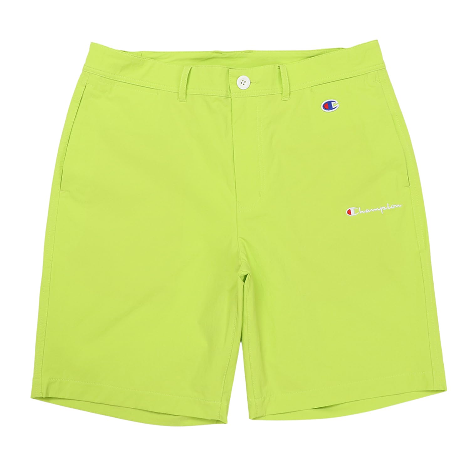 

Electrostatic Water Script Logo Lime [Champion] Shorts, Care, Stretch, Repellent, Shorts, Men s Golf, C3-ZG502 лаймовый