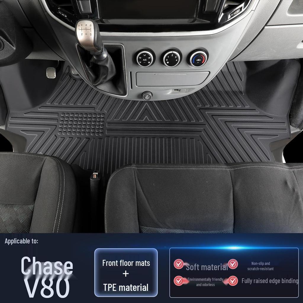 Wytrzymałe dywaniki podłogowe i do bagażnika z TPE do SAIC Maxus V80 2025