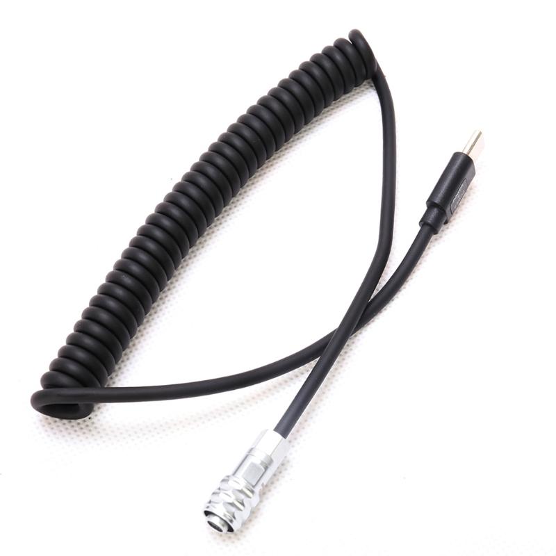 ower Cable Replacement for Blackmagic ocket Cinema Camera BMPCC 4K to  Spring Cable Accessories