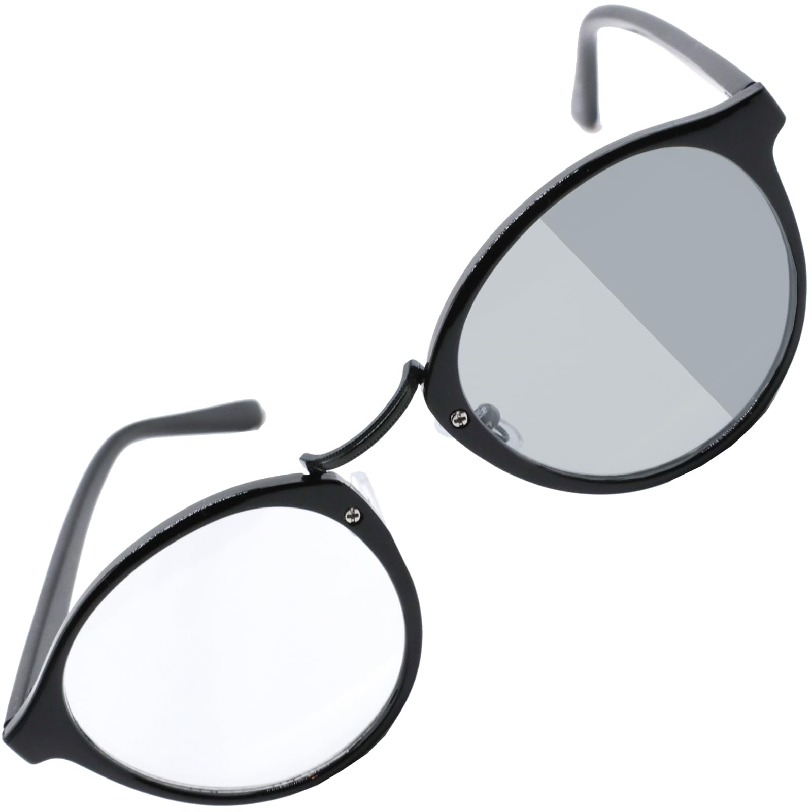 

Black x Photochromic Fashion Glasses for Men and Polarized Sunglasses for UV400 Colored Boston Fashion UV Protection [FashionBerry] 1. Clear/Smoke