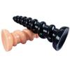 Spiral Special-shaped Anal Plug Adult Masturbator Anal Expander Male Prostate Massage Stick Big Dildo PVC Sex Toy