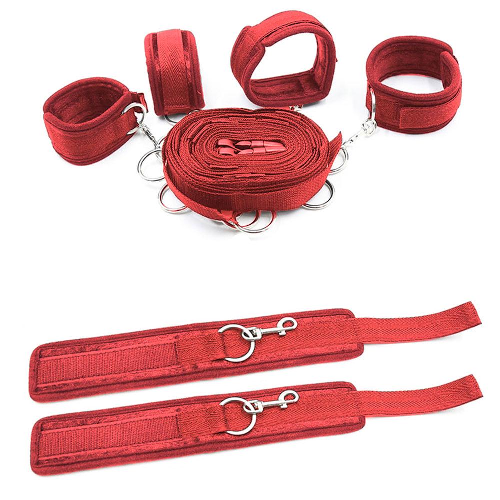 Erotic Games Sex Toys For Women Men Couples Adult Open Leg  Bondage No Vibrator Restraints Ankle Cuffs Handcuffs Accessories