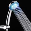 Neue romantische automatische Magie 7 Farbe 5 LED-Leuchten Gabe Regenduschkopf Einzelrundkopf LD8008A