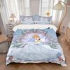 3pcs Cinderella's Enchanted Garden Print Cover Set Ultra Soft, Breathable, and Comfortable Bedding with Stylish Design for Bedroom and Guest Room