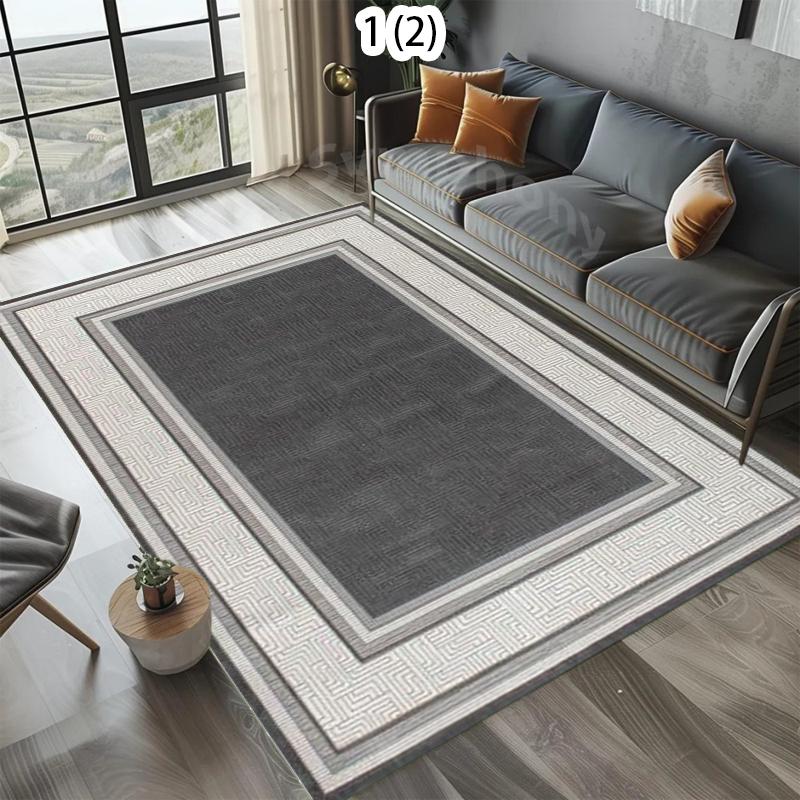 Nordic Minimalist Style Luxurious Carpet Slip-resistant Floor Mats for Bedrooms and Living Rooms Home Decorations