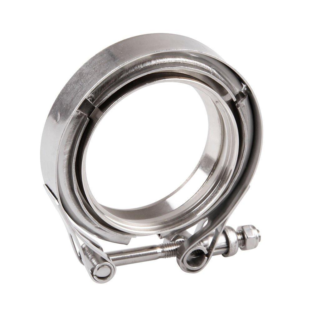 Universal For Exhaust Clamp and Flanges Kit 2.5 inch Stainless Steel