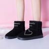 Fashion Soft Ankle Women's Snow Boots Chunky Love Designer Luxury on Offer Plush Warm Fashion 2025 Y2k New Rock Promotion Ladies Shoes