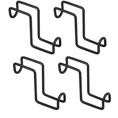 4 pièces Crochet de râtelier 4 pouces pour bride de cheval à suspendre seaux