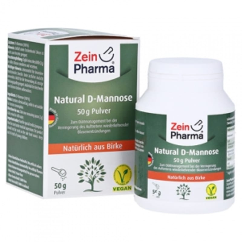 

Zein Pharma Natural D-Mannose (from natural birch) Powder 50 g