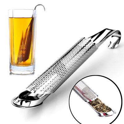 Stainless Steel Tea Infuser Pipe Design Metal Tea Strainer For Mug Filter Tea