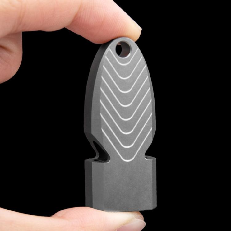 Keychains Whistle Hikings Camping Whistle Titanium Emergency Survival Whistle