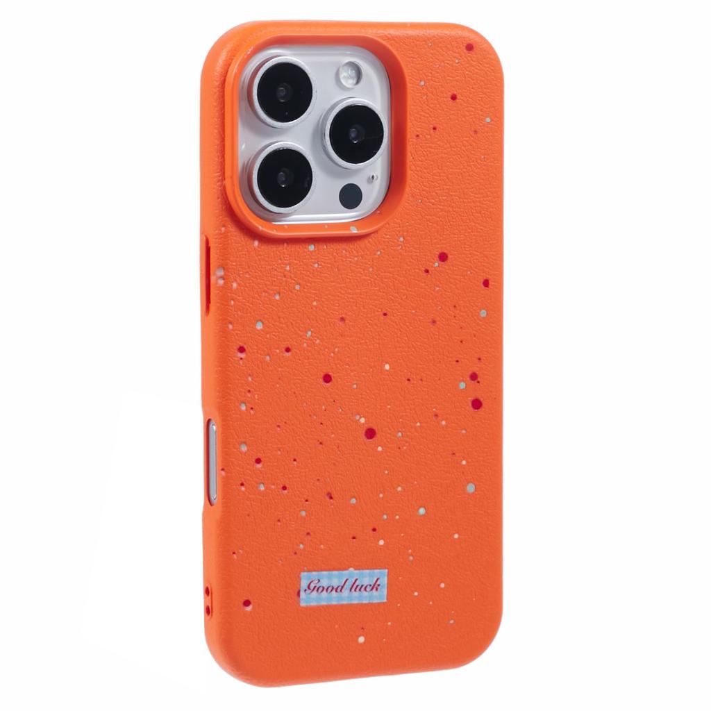For iPhone 16 Pro Case TPU Splatter Paint Phone Cover