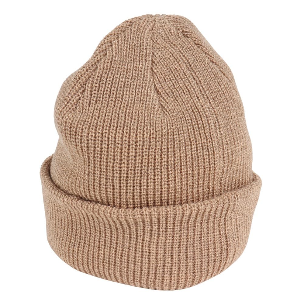 The North Face Stitchwork Kelp Free Size Beanie, Unisex, Stretch, Warm, Tan,