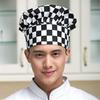 8 Color Chef Hat for Men Kitchen Hotel Supplies Working Pleated Mushroom Cap Adjustable Chefs Uniform Hat Kitchen Tools