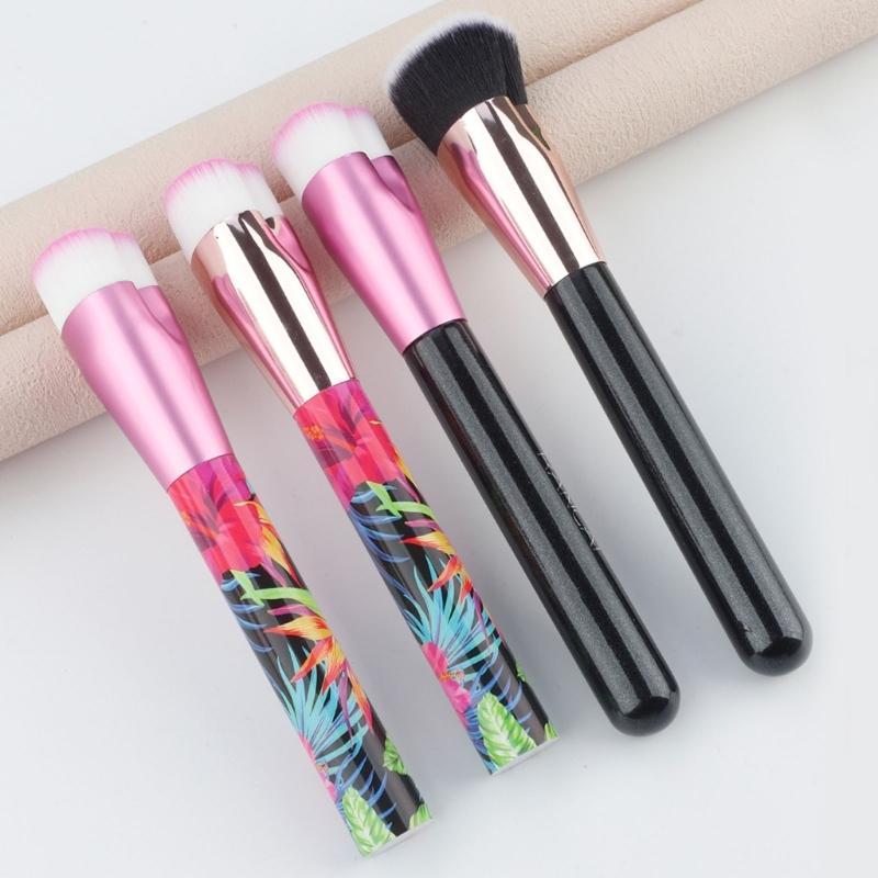 Professional Highly Density Bristles Makeup Brush Set for Stylish Liquid Cream and Under Eye Concealer Application