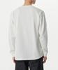 Musinsa Standard Waffle Relaxed Crew Neck Long Sleeve T-Shirt [Ivory]