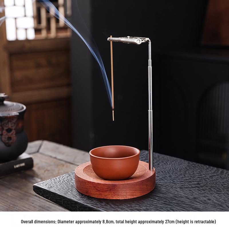 Zen Style Indoor Inverted Incense Burner - Creative Home Decoration Incense Holder