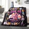 Taylor Print Flannel Blanket High Quality Warm Comfortable Cover for All Seasons Perfect for Gifts Home Decor